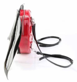 HB-214, Heart Shaped Backpack With Batwing -Funky Lingerie Outlet HB 214 BR05 99937.1744223652