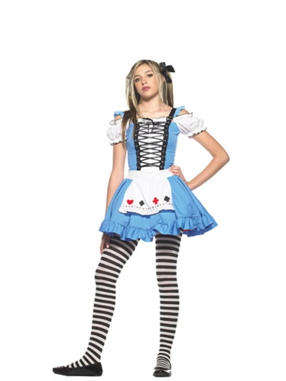 LEG AVENUE LA-J48003, Teen Miss Alice Costume 3 LEG AVENUE LA-J48003, Teen Miss Alice Costume