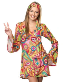 LEG AVENUE LA-J48013, Teen Hippie Chick Costume