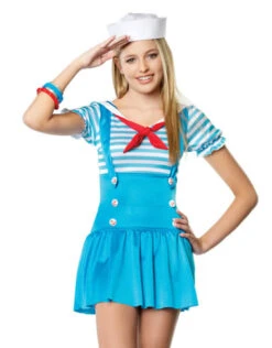 LEG AVENUE LA-J48016, Teen Sailor Girl Costume