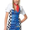 LEG AVENUE LA-J48017, Teen Risky Racer Girl Costume -Funky Lingerie Outlet J48017 89431.1406784155