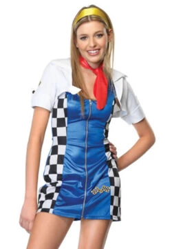 LEG AVENUE LA-J48017, Teen Risky Racer Girl Costume