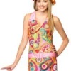LEG AVENUE LA-J48026, Teen Groovy Hippie Girl Costume -Funky Lingerie Outlet J48026 16262.1406784126