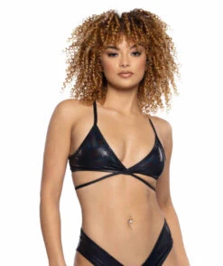 JR-138, Metallic Wrap Top