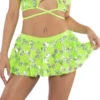 JR-142, Eyelash Sequin Circle Skirt -Funky Lingerie Outlet JR142 LME FT 07214.1714800629