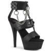 Pleaser | Kiss-261, 6 Inch T-Strap Platform Sandal With Metal Rings -Funky Lingerie Outlet Kiss 261 22907.1568155288
