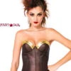 LEG AVENUE LA-2696, Warrior Bustier -Funky Lingerie Outlet LA 2696 78341.1409705751