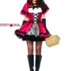 LA-85230, Gothic Red Riding Hood Costume -Funky Lingerie Outlet LA 85230 60639.1663975566