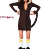 LA-85309, Cozy Monkey Costume -Funky Lingerie Outlet LA 85309 05751.1663973539