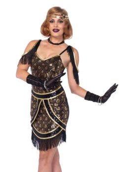 LA-85545, Speakeasy Sweetie Flapper Costume