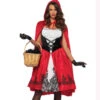 LA-85614, Classic Red Riding Hood Costume 2 LA-85614, Classic Red Riding Hood Costume -Funky Lingerie Outlet LA 85614 34078.1472723420