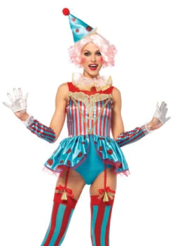LEG AVENUE LA-85620, Delightful Circus Clown Costume