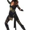LA-85629, Stealth Ninja Costume -Funky Lingerie Outlet LA 85629 72287.1662849284