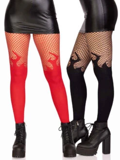 LA-9729, Flame Tights By Leg Avenue