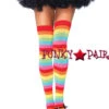 LA-6334, Rainbow Thigh Highs Stockings