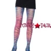 LA-7279, Rainbow Zebra Tights