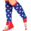 LA-5618, Star Knee Highs Socks By Leg Avenue -Funky Lingerie Outlet LA 5618 72537.1594227956