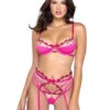 Roma R-LI537, Kiss & Tell Bra & Garter Set -Funky Lingerie Outlet LI537 41581 25846 61065.1687581292