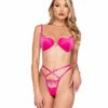 R-LI626, Heart Cup Bra Set By Roma