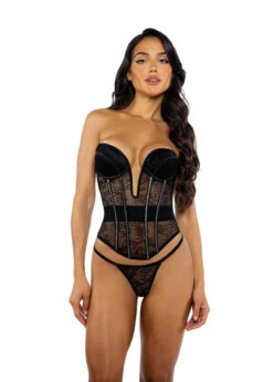 Roma R-LI710, Lace And Satin Corset