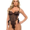 Roma R-LI752, Lace And Underwire Cup Teddy -Funky Lingerie Outlet LI752 44865.1733339610