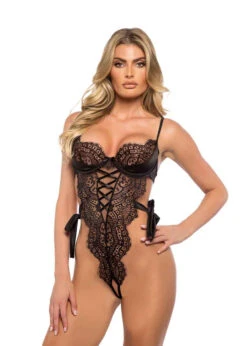 Roma R-LI752, Lace And Underwire Cup Teddy