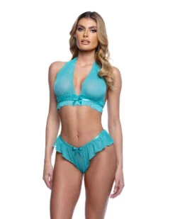 Roma R-LI825, Mesh Lace Top And Panty