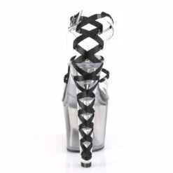 Pleaser | Lovesick-712T, Tint Stripper Platform Sandal With Corset Style -Funky Lingerie Outlet LOVESICK 712T C B FDB09 98294.1615785652