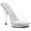M-Vanity 5" Clear Slide Heels -Funky Lingerie Outlet M Vanity clr 65488.1683743754