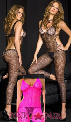 MUSIC LEGS ML-1395, Crochet Footless Tights