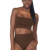NK003, Bandeau Top And High Waist Bottom -Funky Lingerie Outlet NK003 01 Deep 54541.1556608009