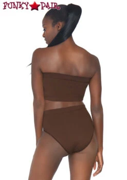 NK003, Bandeau Top And High Waist Bottom -Funky Lingerie Outlet NK003 02 Deep 81643.1556607873