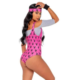 PB144, Playboy Retro Physical Costume -Funky Lingerie Outlet PB144 Back 34405.1756959222
