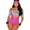 PB144, Playboy Retro Physical Costume -Funky Lingerie Outlet PB144 89153.1756959259