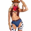 PB164, Playboy Cowgirl Ranch Babe Costume 1 PB164, Playboy Cowgirl Ranch Babe Costume -Funky Lingerie Outlet PB164 2 03381.1724624912