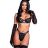 PBLI112, Playboy Top And Thong Set -Funky Lingerie Outlet PBLI112 16645.1738039957