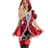 PK2225, Brocade Riding Hood Costume 1 PK2225, Brocade Riding Hood Costume -Funky Lingerie Outlet PK2225 78559.1724296602