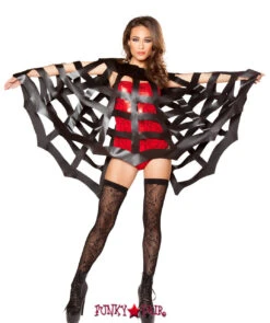 Roma R-10052 Webbed Cape
