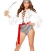Roma R-10073, Pirate Scoundrel Romper Costume -Funky Lingerie Outlet R10073 95095.1473410974