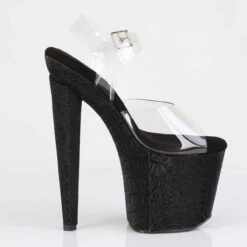 PLEASER RAZZLE-808WR, 8 Inch Diamond Shape Heel Platform Sandal -Funky Lingerie Outlet RAZZLE 808WR C B13 58210.1725433149