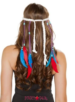 Roma H4724, Braided White Headband