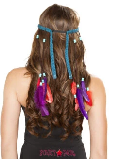 Roma H4725, Braided Turquoise Headband