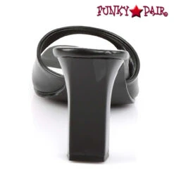 ROMANCE-301-2, Square Heel Slide Shoes -Funky Lingerie Outlet ROMANCE 301 2 B PU09 87159.1565493290