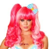Roma WIG102, Pink Wig