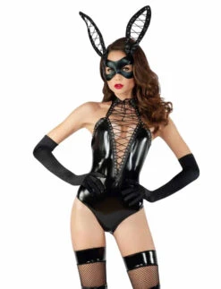 S2022, Sexy Masked Bunny Adult Costume By Starline