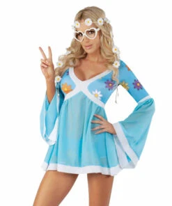 S2056, Flower Power Hippie Costume By Starline