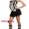S2084, Sassy Referee Costume -Funky Lingerie Outlet S2084 2 65357.1663869193