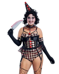 S2208X, Plus Size Killer Clown Costume By Starline