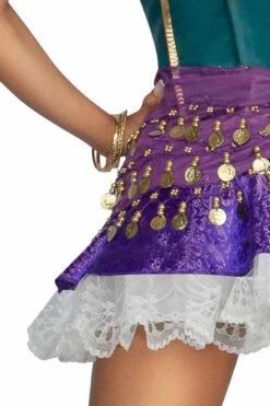 S2411, Emerald Dancer Costume -Funky Lingerie Outlet S2411 Detail 2 35338.1724259611