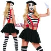 S3066, Hush Mime Costume -Funky Lingerie Outlet S3066 48320.1727329927
